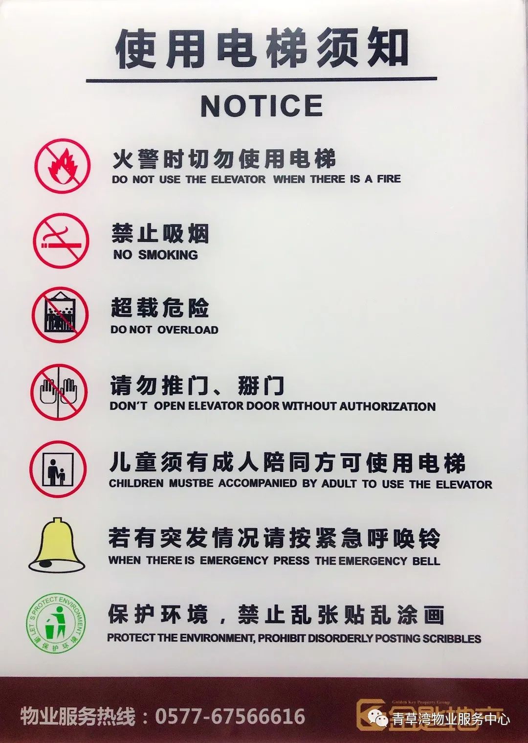 电梯安全使用常识