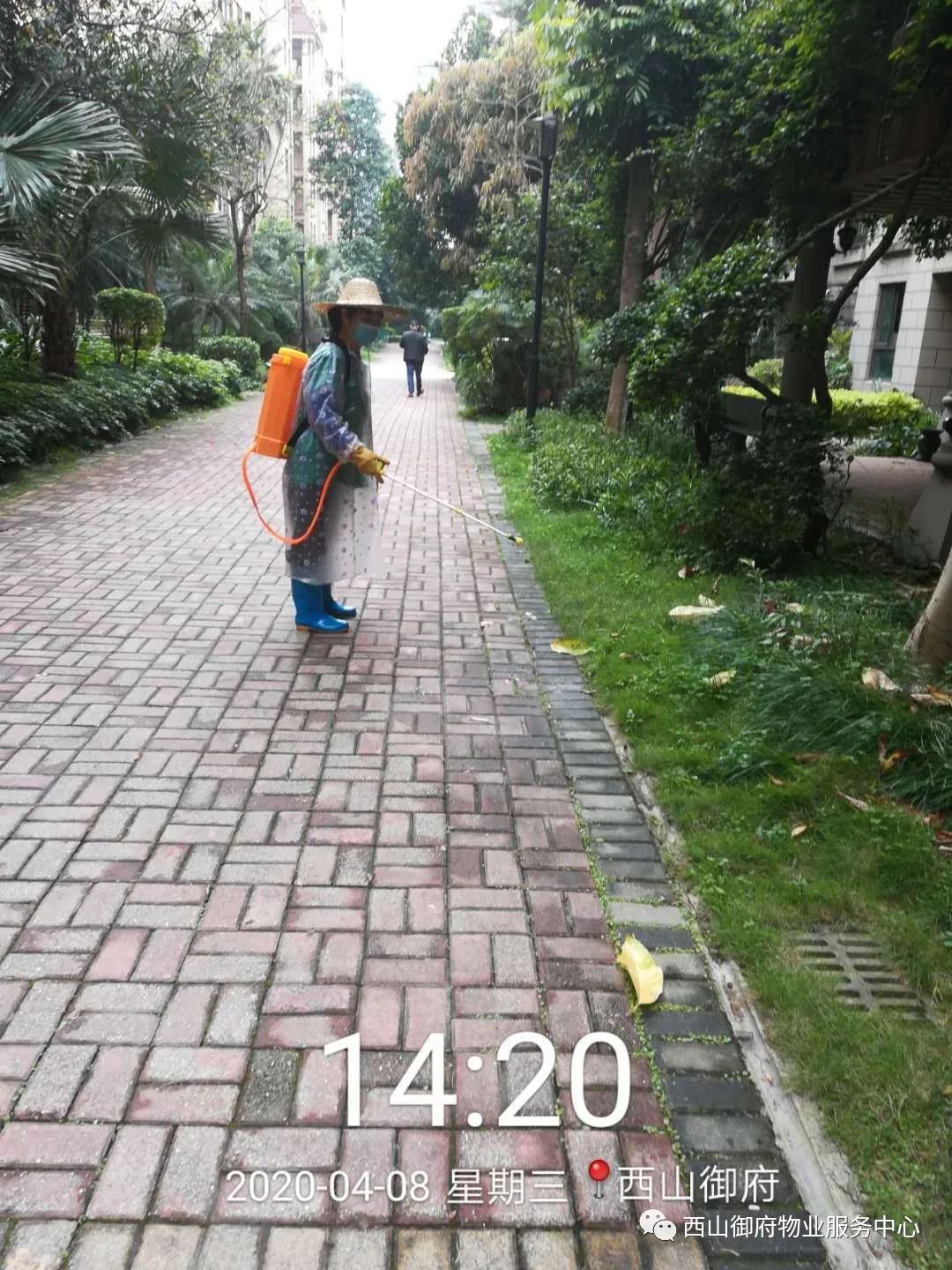 西山御府物业服务中心工作简报（2020年4月）